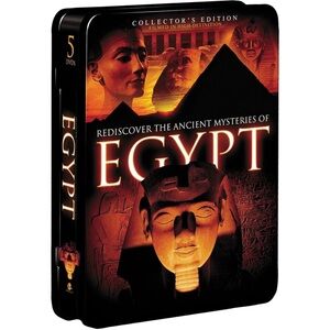 Rediscover the Ancient Mysteries of Egypt (5-pk)(Tin)Collector's Edition DVD Set